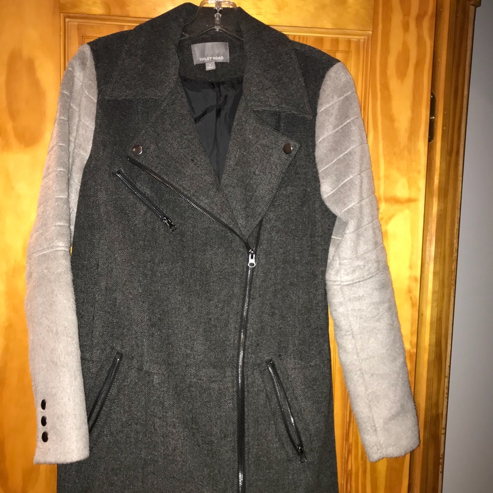 Light grey & grey jacket